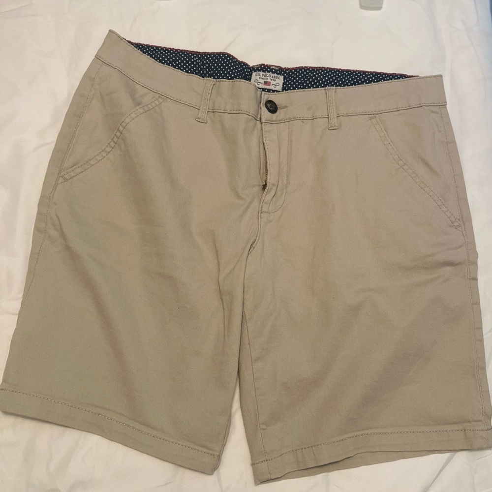 Women's Tan Casual Shorts